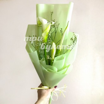 Мини-букет из 3 калл Мини-букет из 3 калл