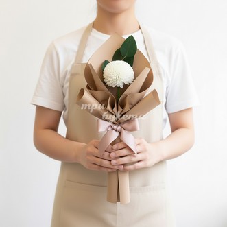 Мини-букет из хризантемы