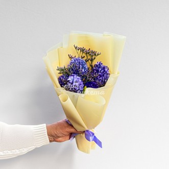Мини-букет из гиацинтов